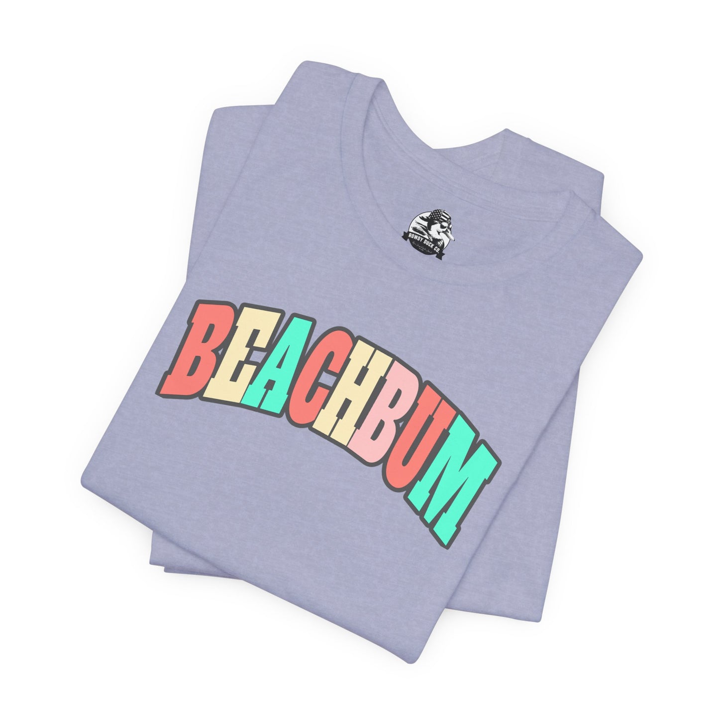 Beach Bum Unisex Tee, Summer Vibes Shirt, Casual Wear, Beach Party Top, Gift for Travel Lovers, Relaxed Summer Attire