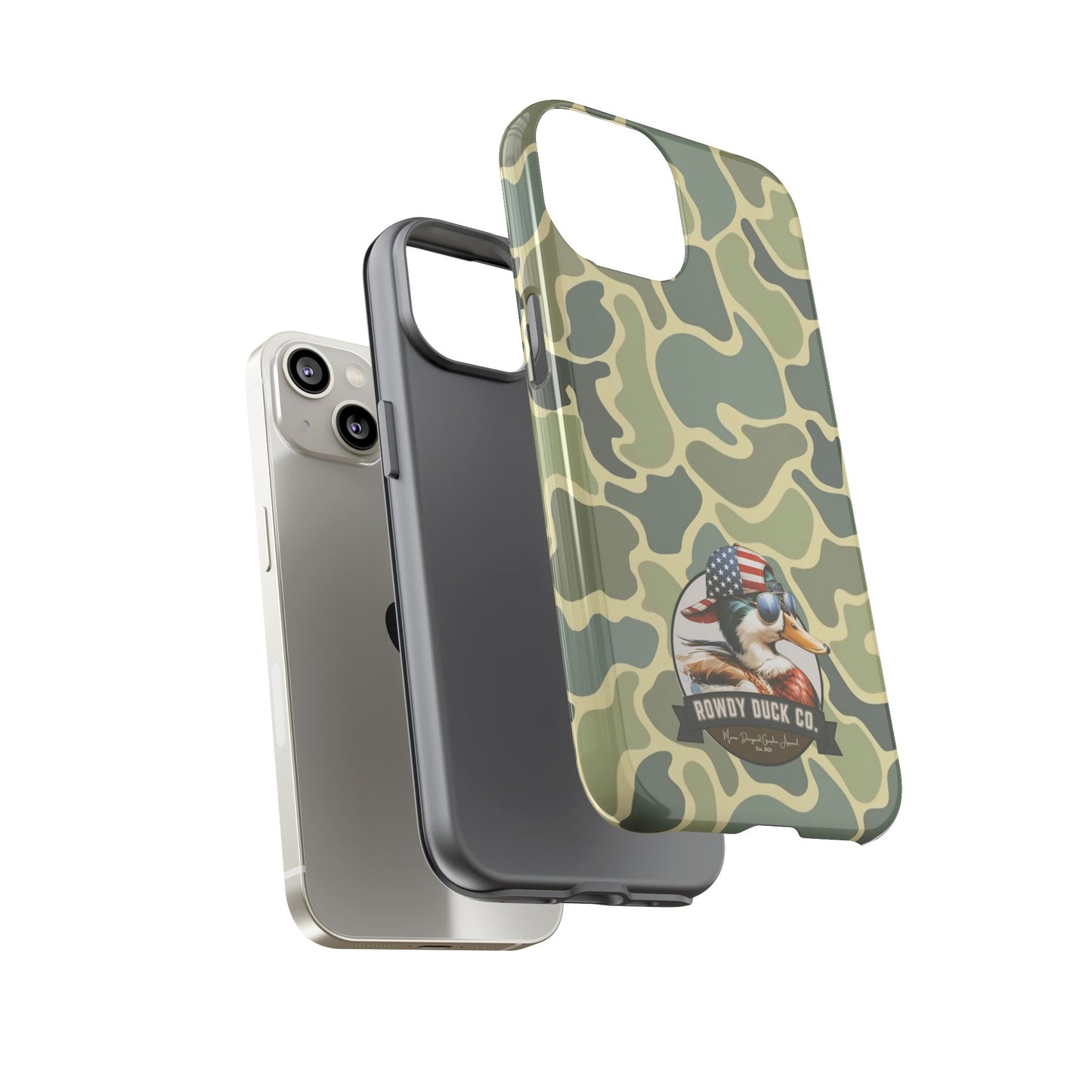 Old School Camouflage Phone Case - The Rowdy Duck Case