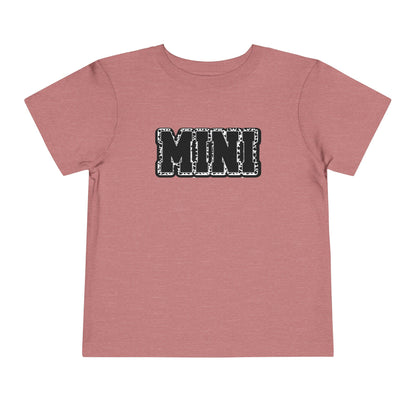 Mini Toddler Short Sleeve Tee, Soft Cotton Kids T-Shirt, Perfect for Playdates, Birthdays, Everyday Use, Gift for Little Ones