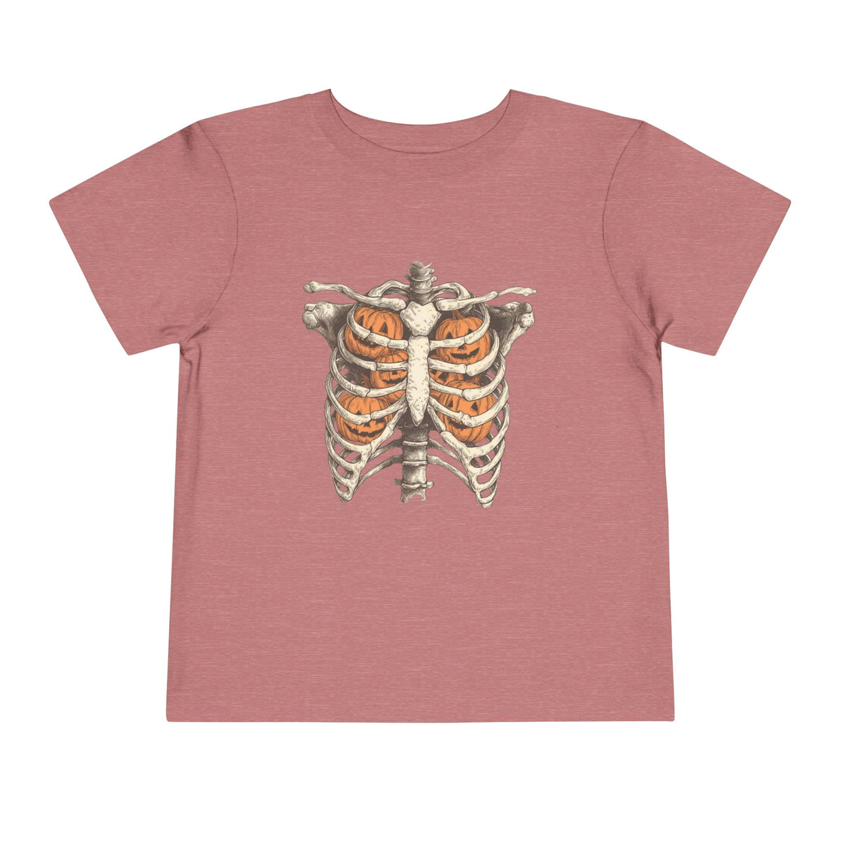 Toddler Pumpkin Skeleton Tee