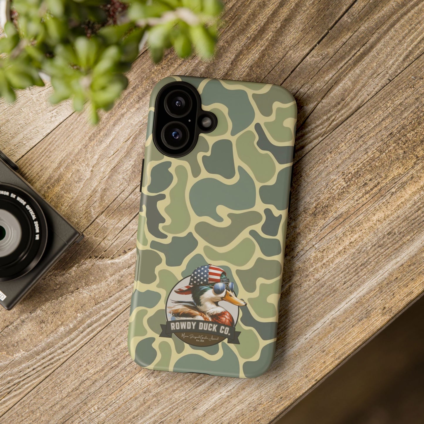 Old School Camouflage Phone Case - The Rowdy Duck Case