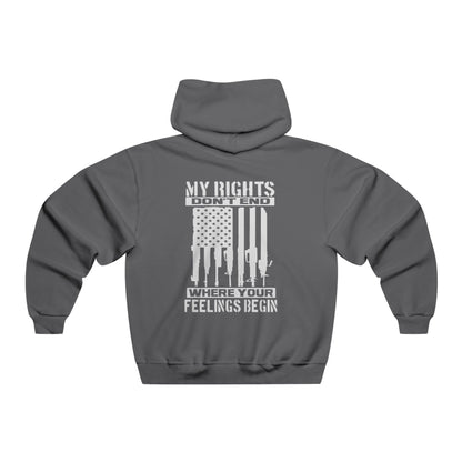 Patriotic Men's Hoodie, Comfort Sweatshirt, Casual Layering for Men, Gift for Veterans, 4th of July Apparel, Everyday Wear