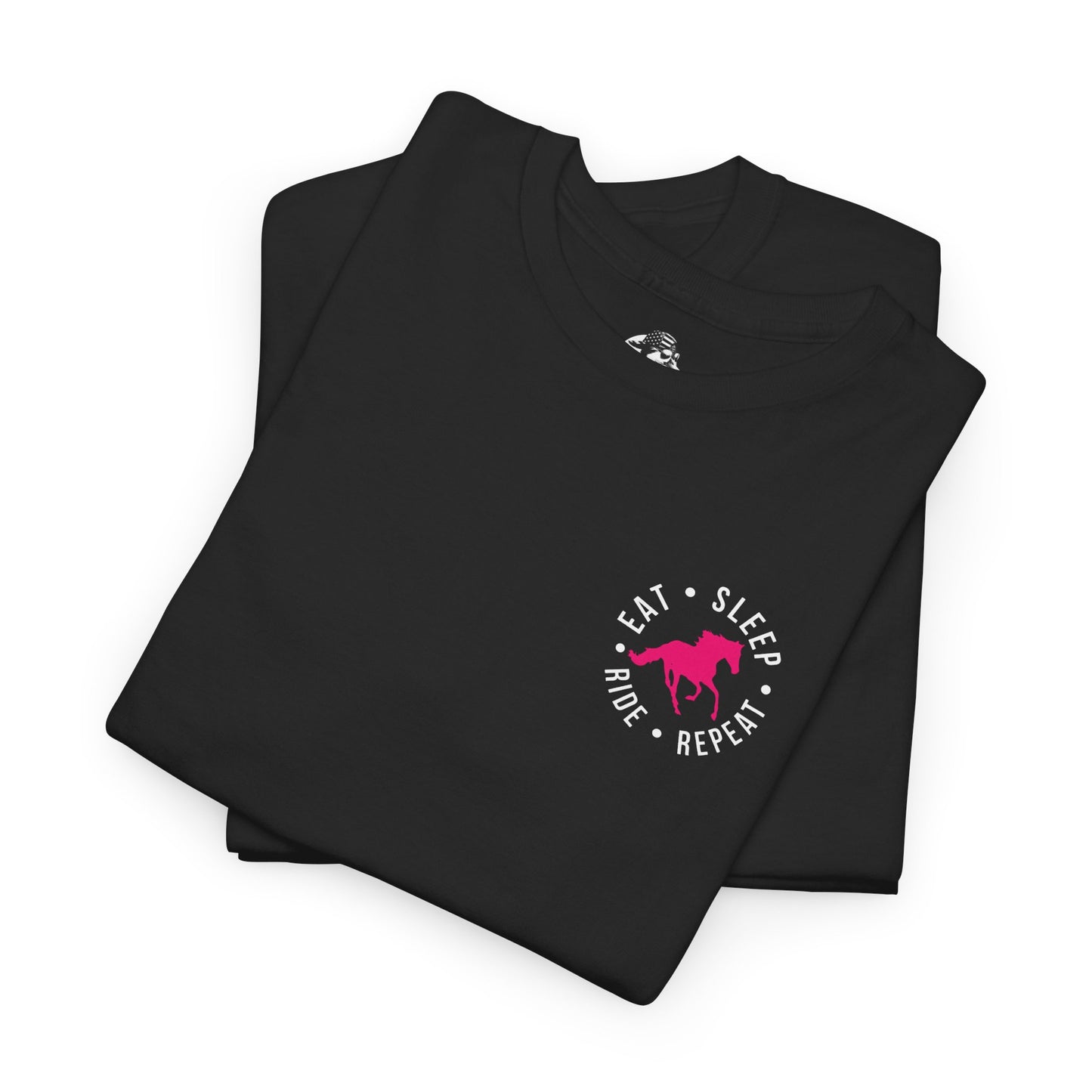 'Eat Sleep Ride Horses Repeat' Adult Graphic Tee