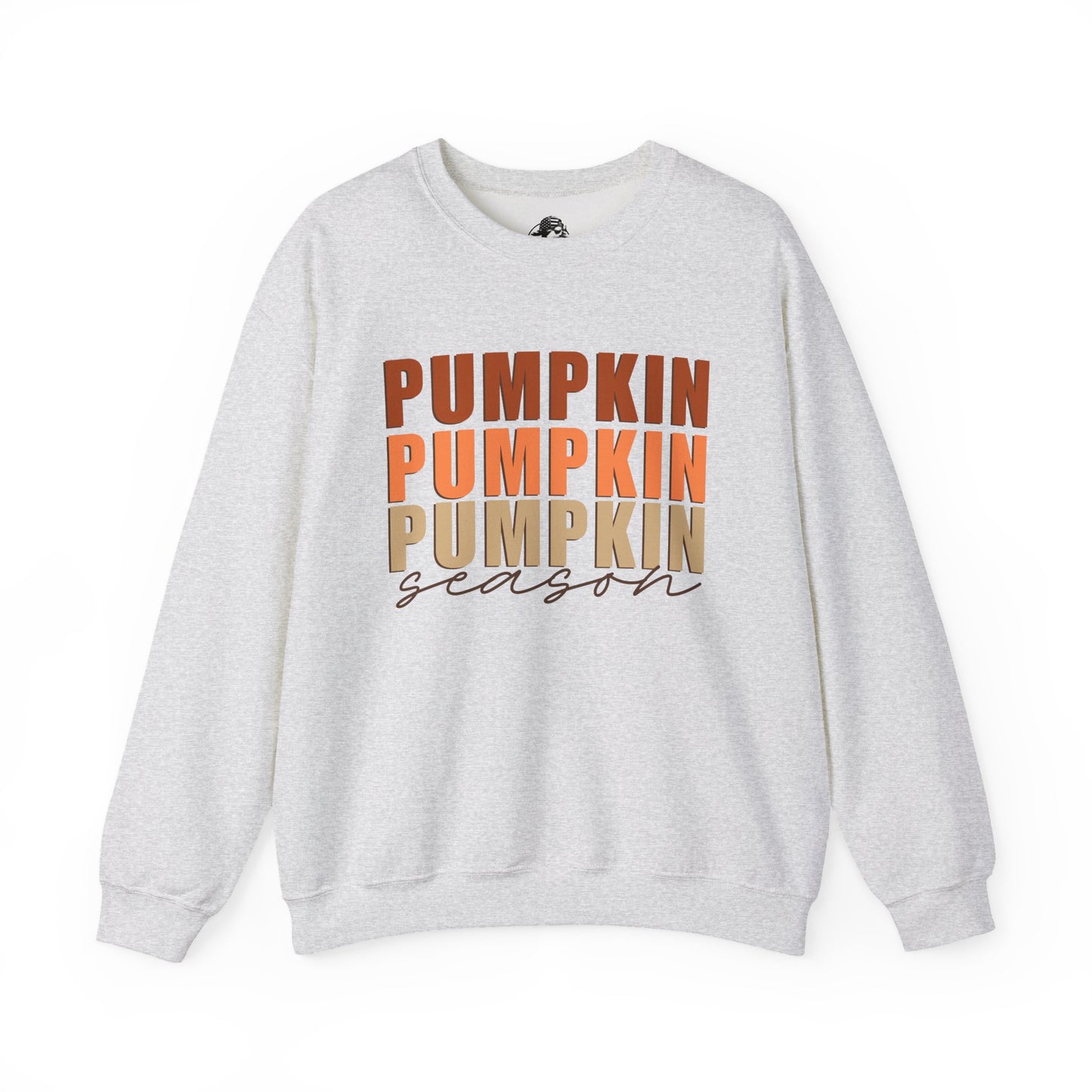 Pumpkin Season Stacked Fleece Crewneck