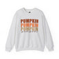 Pumpkin Season Stacked Fleece Crewneck