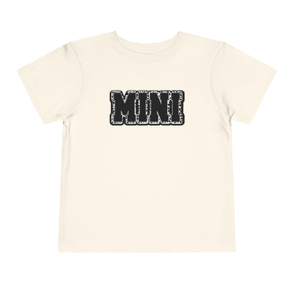 Mini Toddler Short Sleeve Tee, Soft Cotton Kids T-Shirt, Perfect for Playdates, Birthdays, Everyday Use, Gift for Little Ones