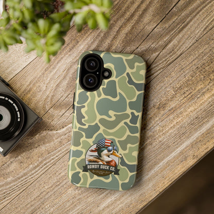 Old School Camouflage Phone Case - The Rowdy Duck Case
