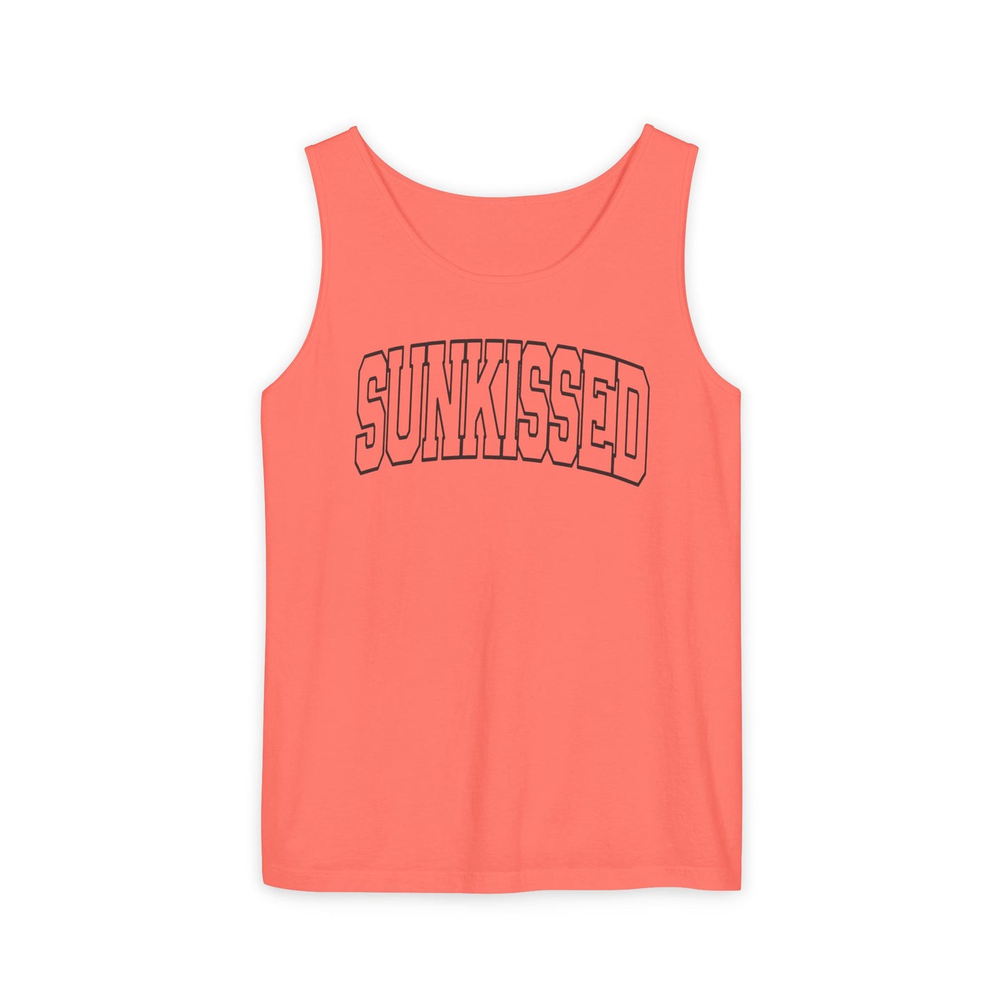 Sunkissed Unisex Garment-Dyed Tank Top - Perfect for Summer Vibes & Beach Days