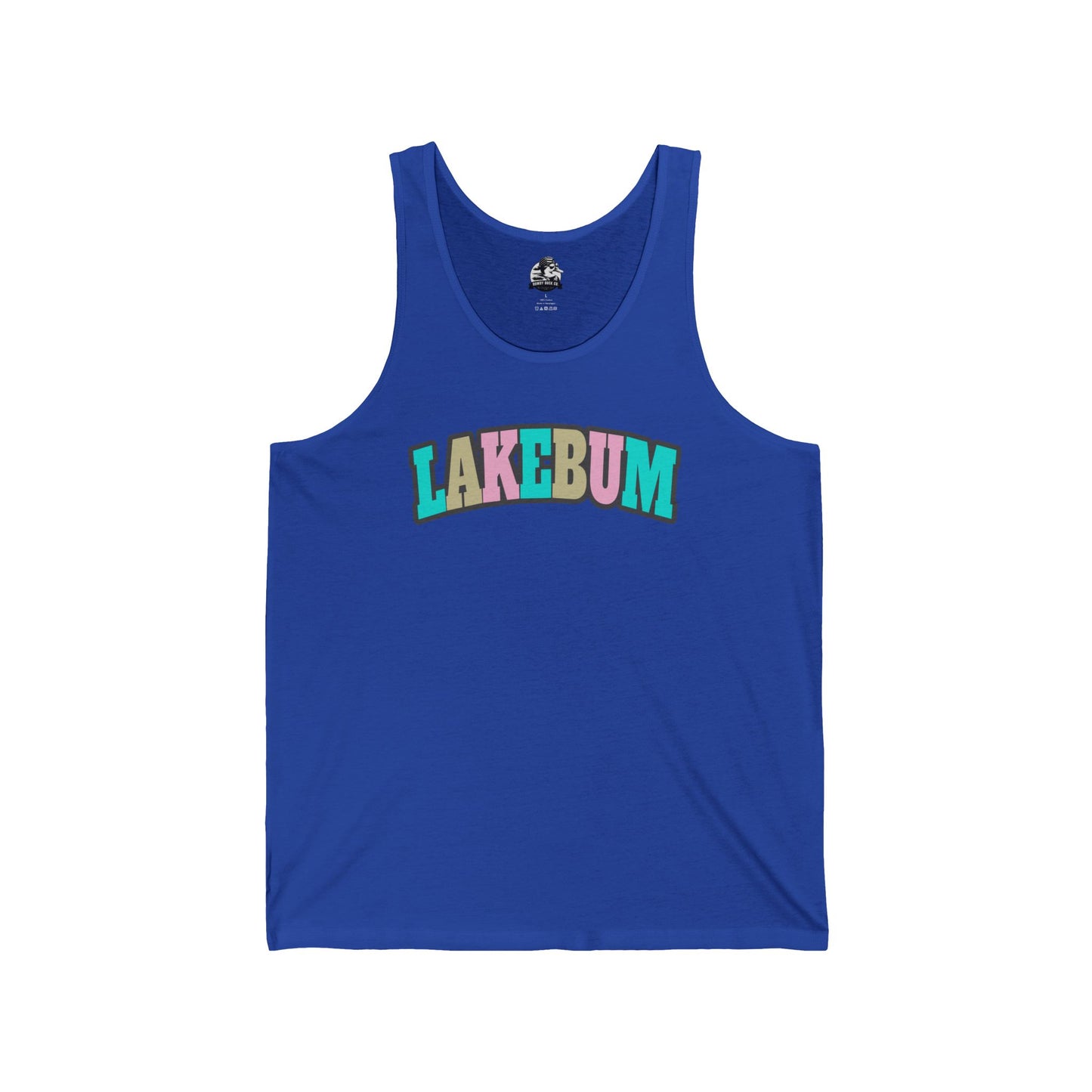 Lakebum Unisex Jersey Tank Top | Summer Vibes Shirt, Beachwear, Vacation Top, Gift for Summer Lovers, Lakehouse Apparel