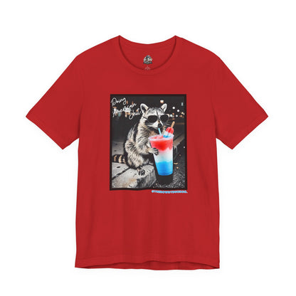Doing American Shit Adult Dirty Raccoon Tee