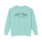 Trendy Crewneck Sweatshirt with 'F*** That' Design, Casual Wear, Gift for Friends, Relaxed Fit, Gift for Her