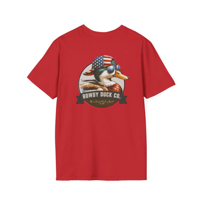 Rowdy Duck Co. Patriotic Duck Graphic T-Shirt