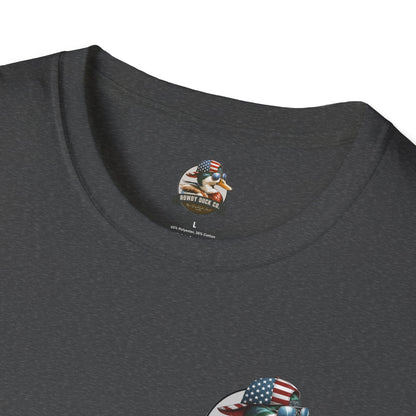 The Rowdy Duck Co. - Patriotic Duck Graphic T-Shirt