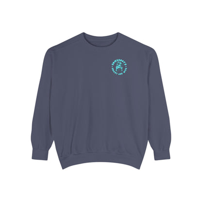 Comfort Colors Graphic Fleece Crewneck - Somebodies Smart Ass Wife
