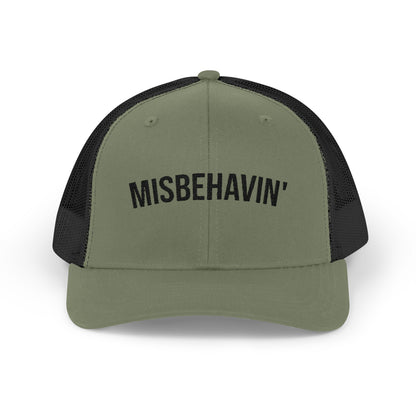 Misbehavin' Snapback Trucker Cap - Embroidery