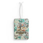 Turquoise Camo Car Air Freshener - Adventure Vibes