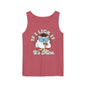 Unisex Funny Graphic Tank Top - 'If I Lick It, It's Mine'