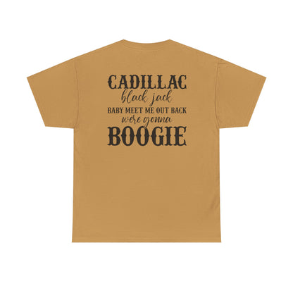 Unisex Heavy Cotton Tee - 'Boot Scootin' Boogie' Graphic Shirt for Music Lovers