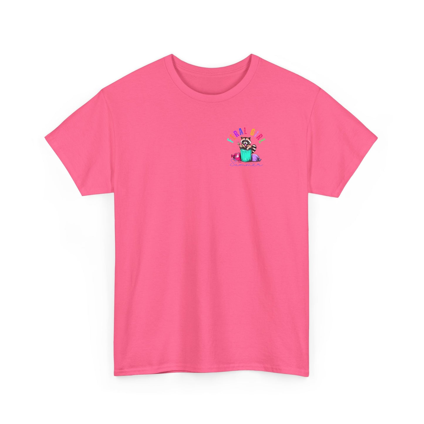 Feral Girl Summer Tee, Trendy Unisex T-Shirt, Casual Summer Wear, Gift for Friends, Festival Outfit, Playful Graphic Tee