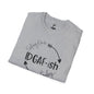 IDGAF-ish Unisex Softstyle T-Shirt, Casual Tee, Gift for Him/Her, Funny Shirt, Everyday Wear, Quirky Apparel