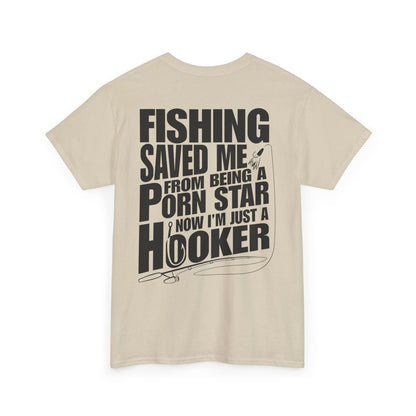 Fishing Humor Unisex Tee, Funny Fishing Shirt, Gift for Anglers, Outdoor Adventure Clothing, Casual Tee for Fishing Lovers