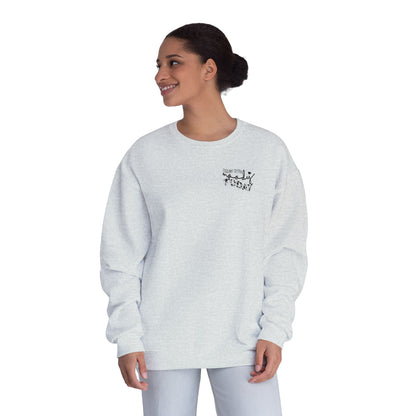 Feeling Extra Moody Unisex Crewneck Sweatshirt, Cute Cow Sweatshirt, Funny Sweatshirt, Animal Lover Gift, Cozy Casual Wear, Birthday Gift