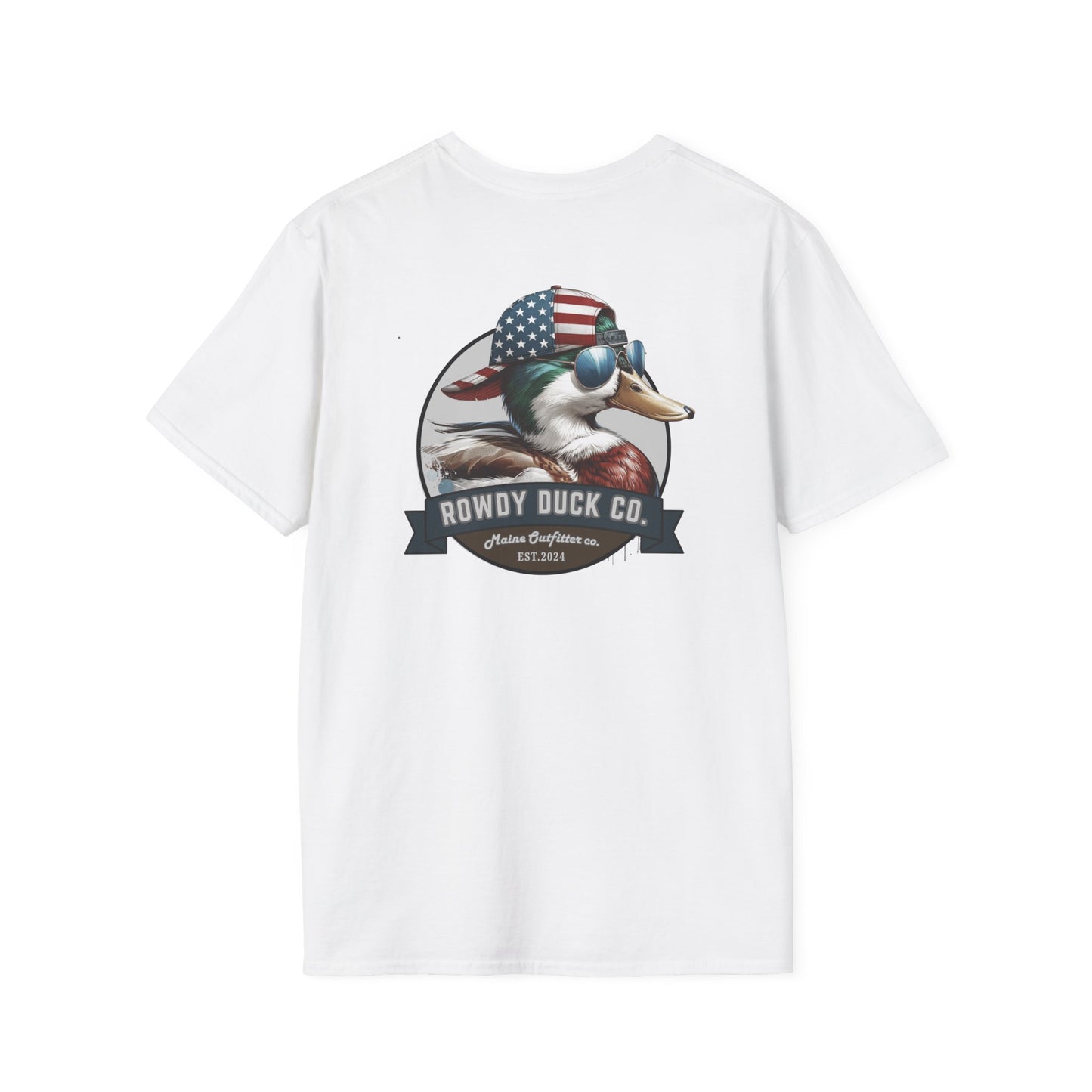 The Rowdy Duck Co. - Patriotic Duck Graphic T-Shirt