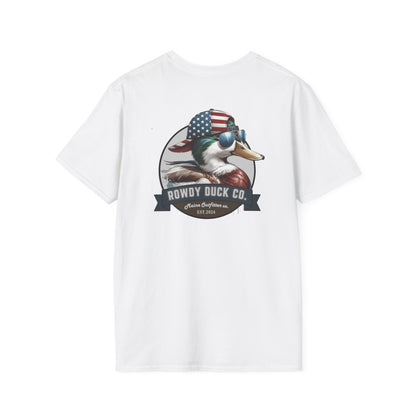 The Rowdy Duck Co. - Patriotic Duck Graphic T-Shirt