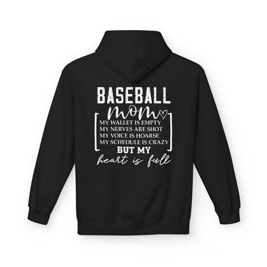 Baseball Mom Expenses Fleece Hoodie