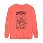 Surviving Purely Out of Spite Long Sleeve T-Shirt - Unisex Garment-Dyed Tee