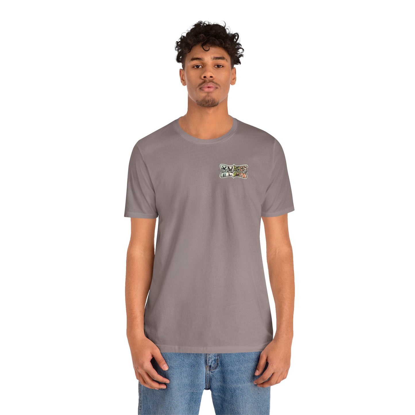 The RowdyDuckCo -Graphic Tee - American Flag Country
