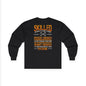 Graphic Long sleeve Tee "Skilled Enough to Hide the parts"