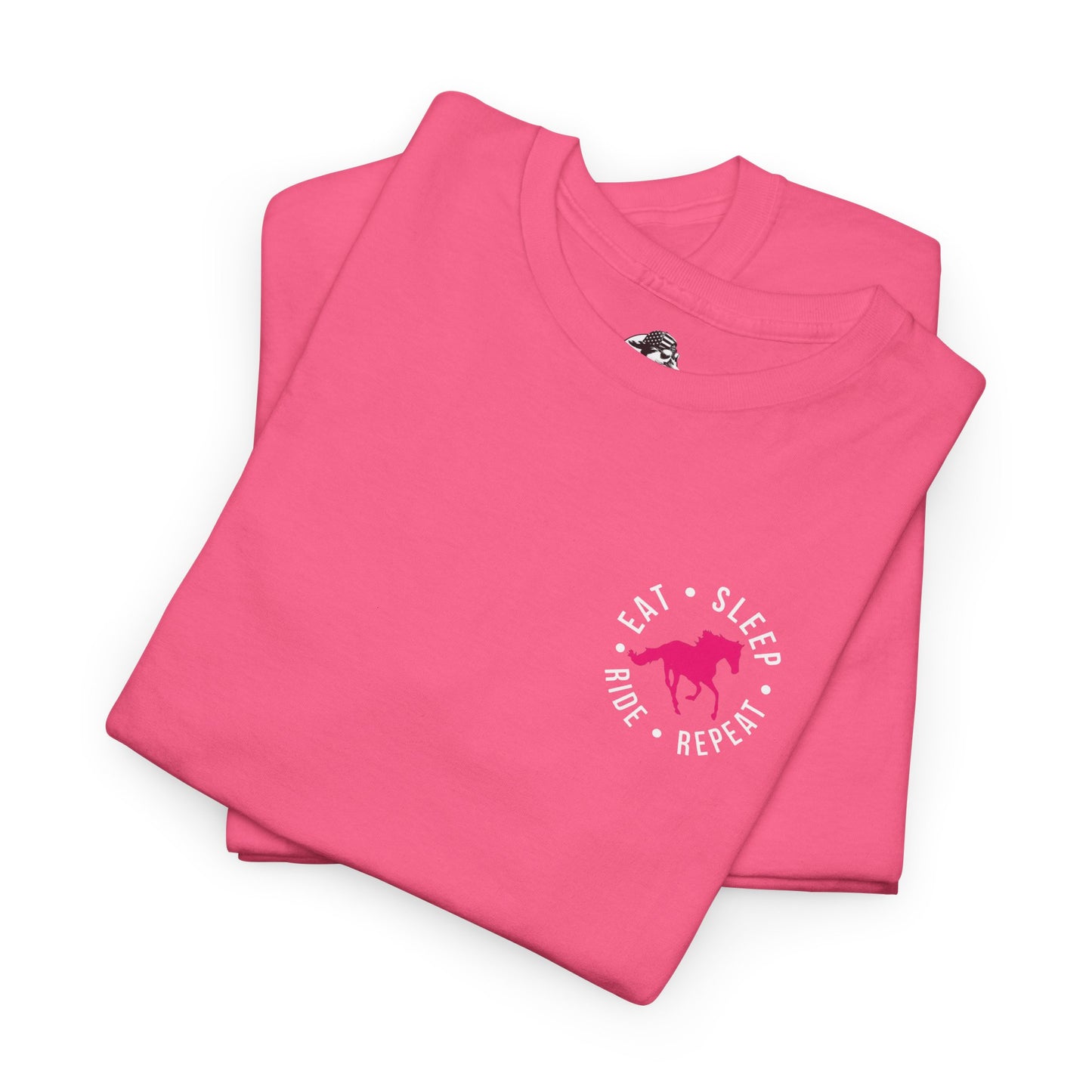'Eat Sleep Ride Horses Repeat' Adult Graphic Tee