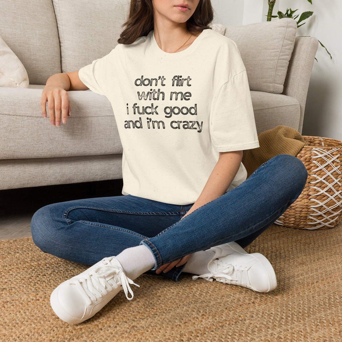 I f*CK GOOD & I'M CRAZY Graphic Tee
