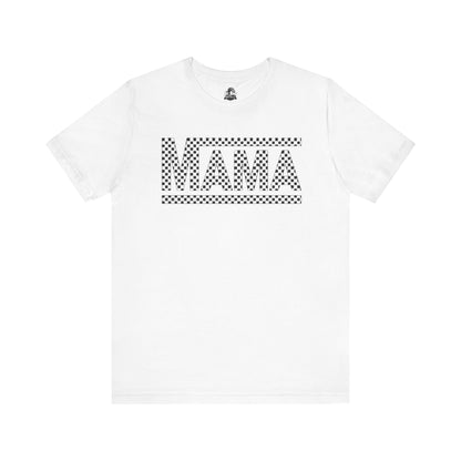 Racing Checkered Flag MAMA Women's TEE