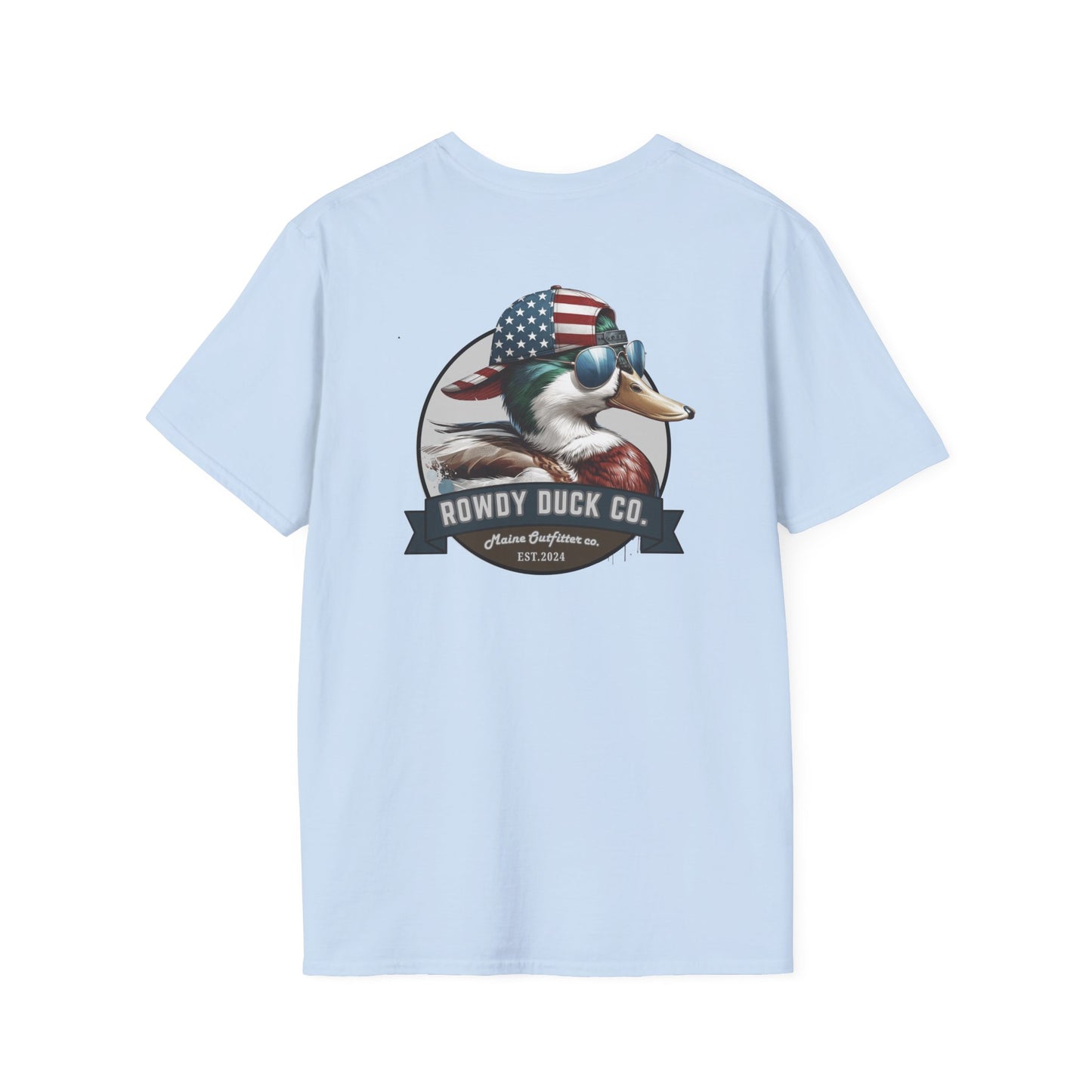 The Rowdy Duck Co. - Patriotic Duck Graphic T-Shirt