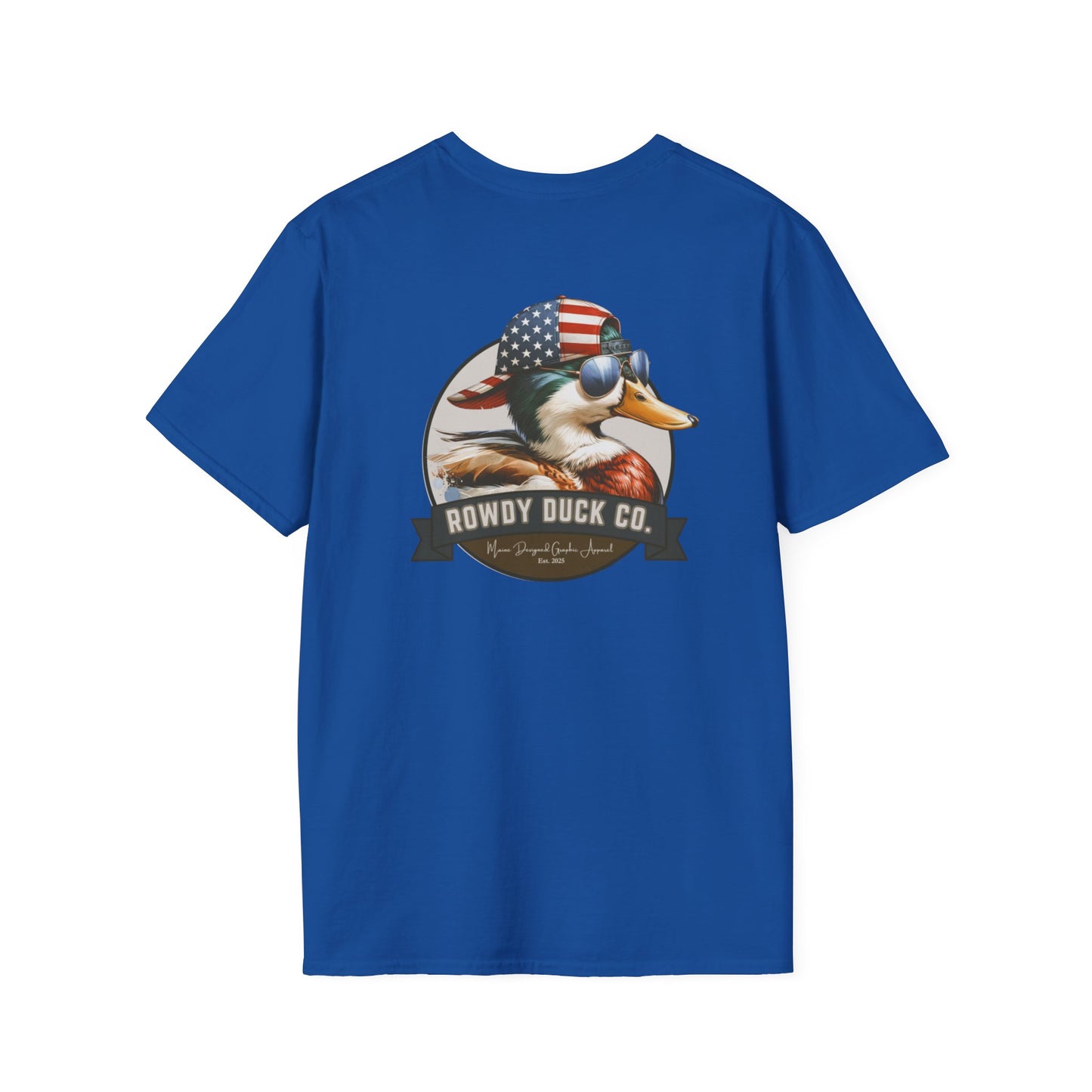 Rowdy Duck Co. Patriotic Duck Graphic T-Shirt