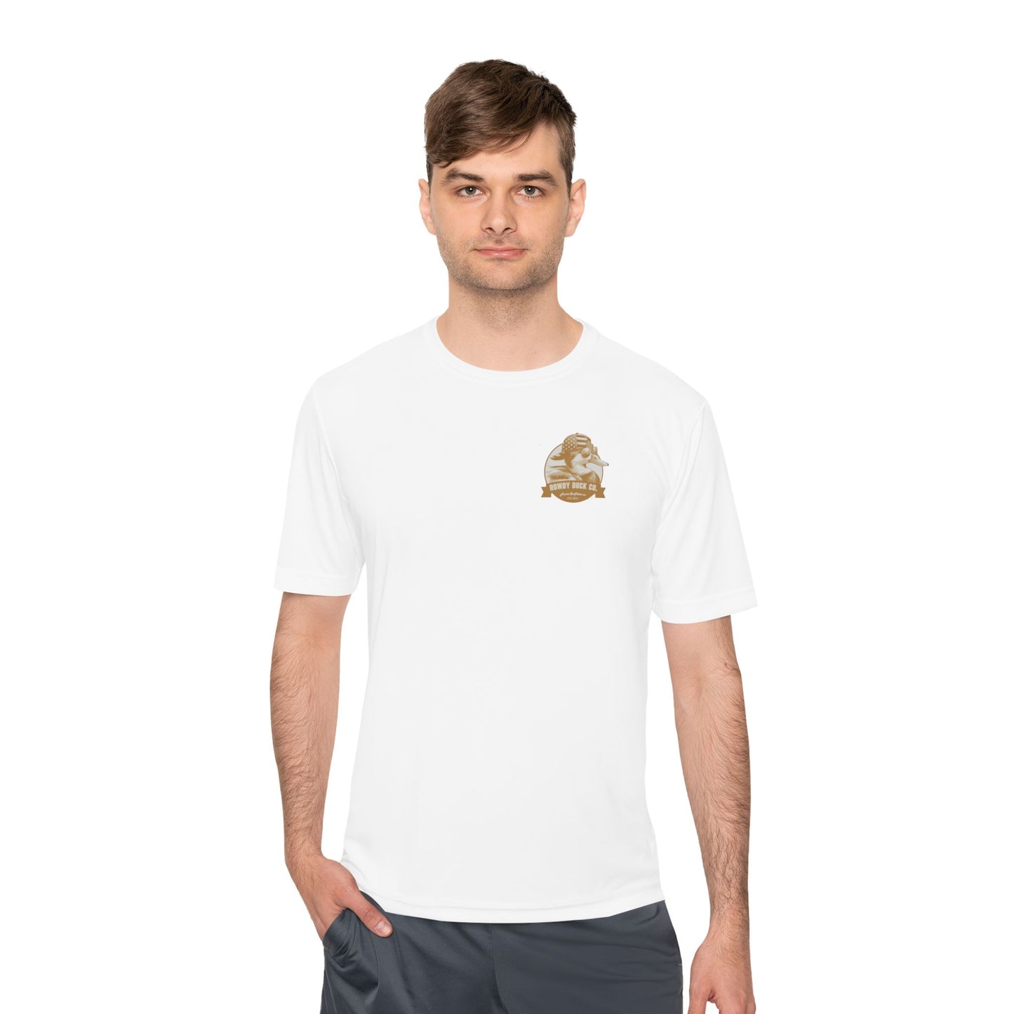 The Rowdy Duck Co. -Summer Moisture Wicking Graphic Tee