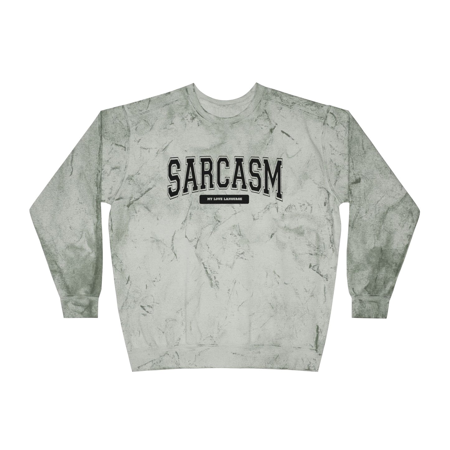 Unisex Color Blast Crewneck Sweatshirt