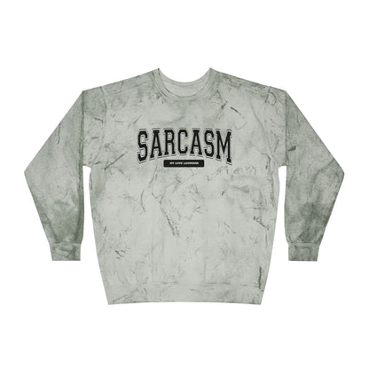 Unisex Color Blast Crewneck Sweatshirt