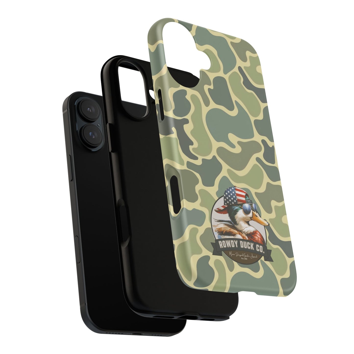 Old School Camouflage Phone Case - The Rowdy Duck Case