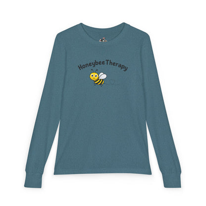 Honeybee Therapy - YOUTH Logo LongSleeve