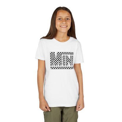 Racing Checkered Flag - MINI - Youth Tee
