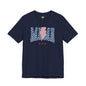 Comfy Women's Graphic tee - Mama -Stars & stripes -lightning bolt