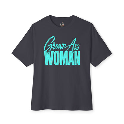 Grown Ass Woman Oversized Boxy Tee