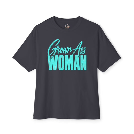 Grown Ass Woman Oversized Boxy Tee